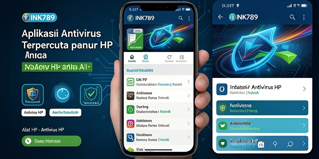Tampilan antarmuka yang ramah pengguna dari aplikasi INK789.