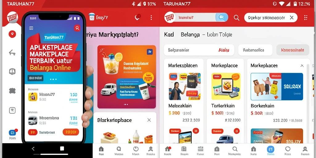 Tampilan antarmuka aplikasi TARUHAN77 yang menarik dan mudah digunakan.