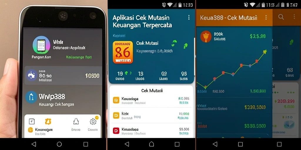 Tampilan antarmuka WP888 yang jelas dan mudah digunakan untuk cek mutasi.